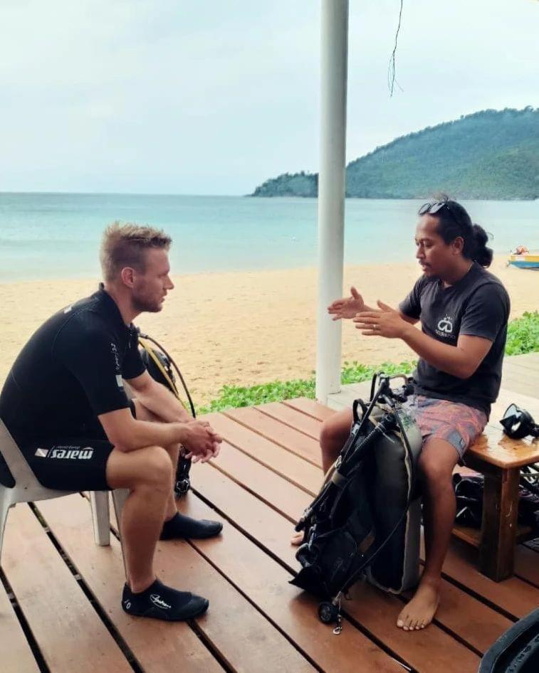Tiongman Scubadive & Lodge Kampong Juara Εξωτερικό φωτογραφία