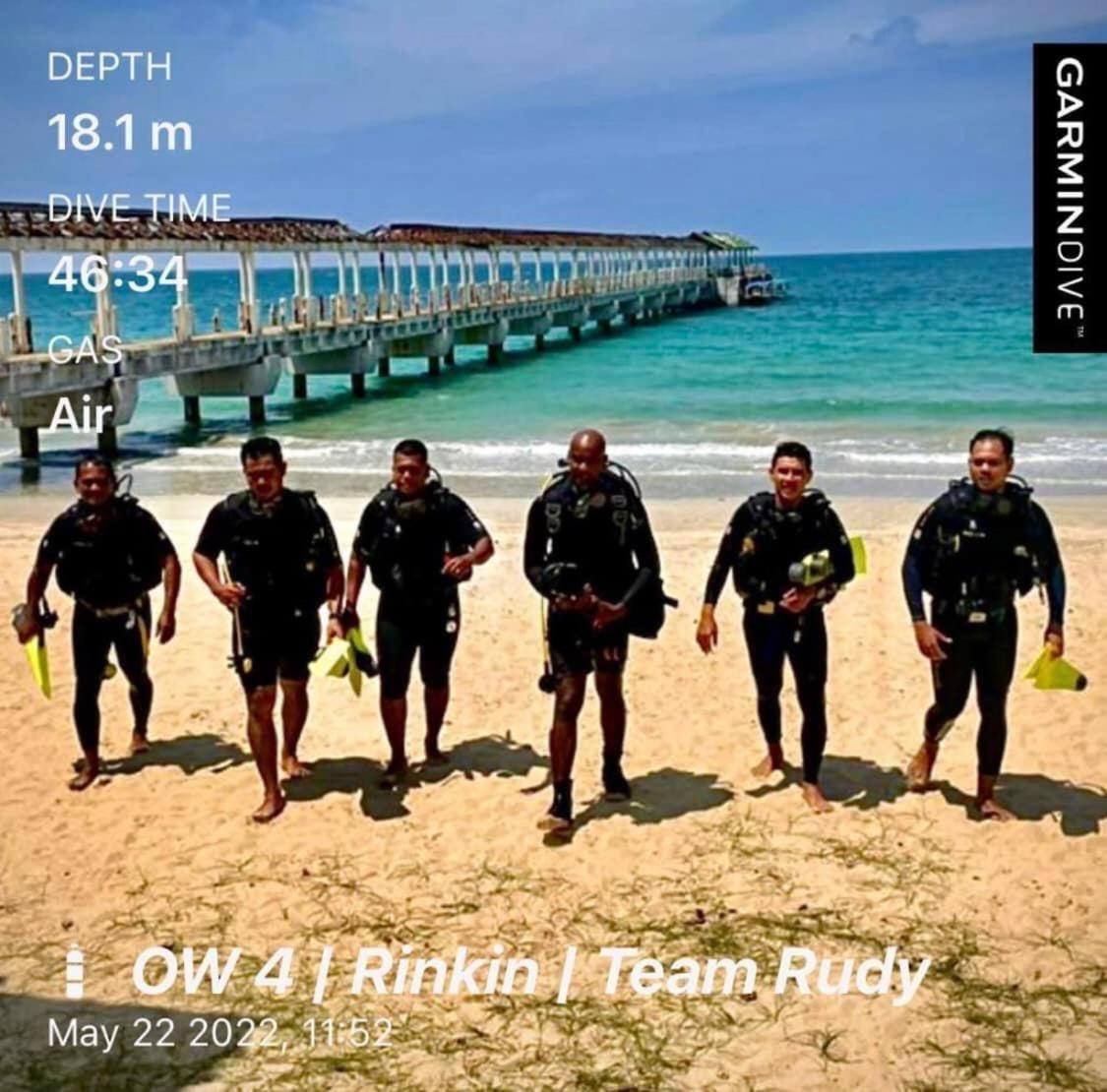 Tiongman Scubadive & Lodge Kampong Juara Εξωτερικό φωτογραφία