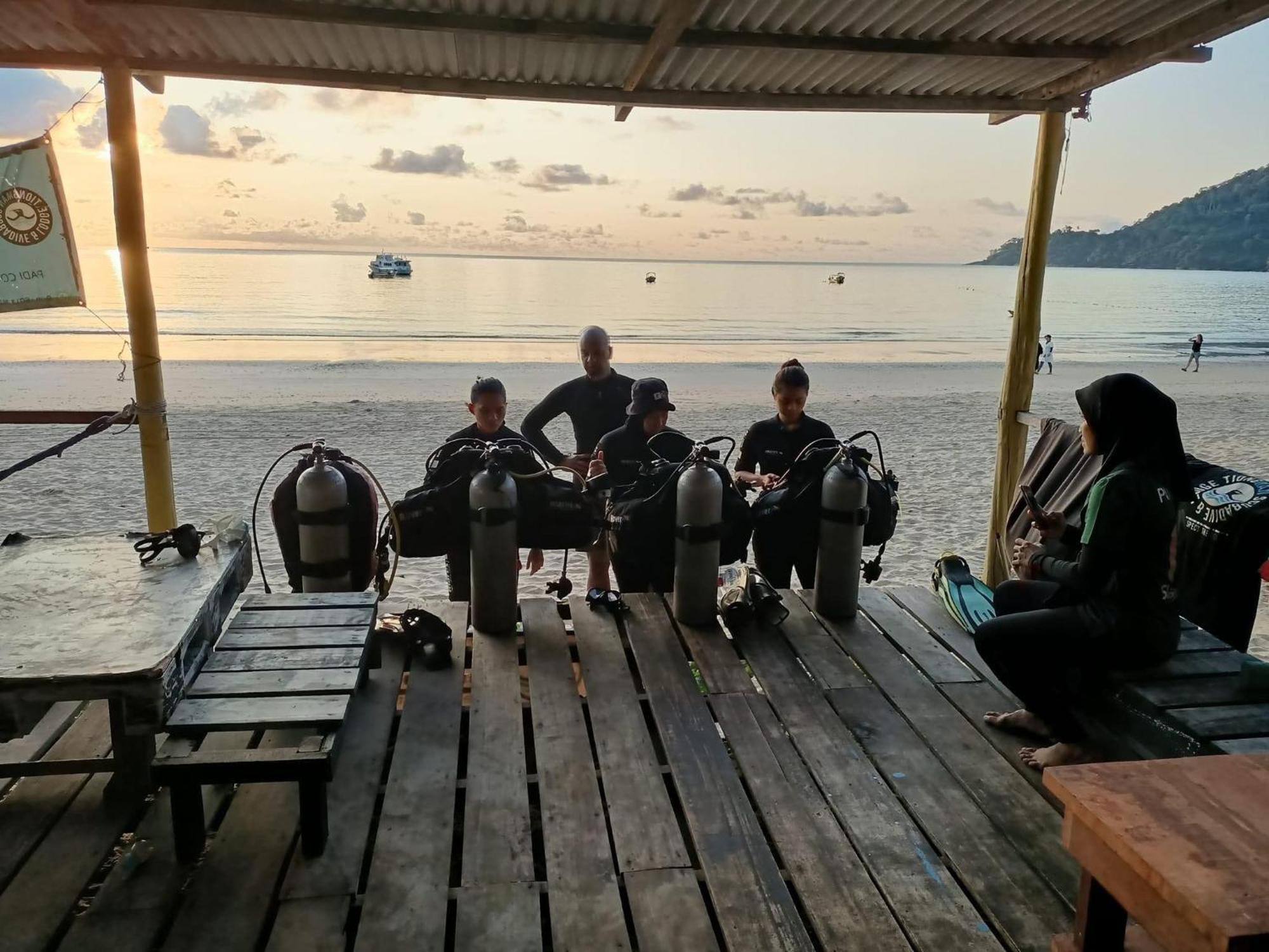 Tiongman Scubadive & Lodge Kampong Juara Εξωτερικό φωτογραφία