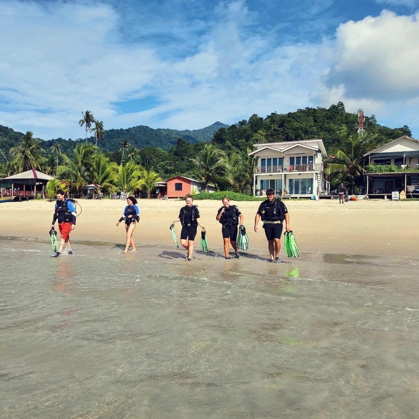 Tiongman Scubadive & Lodge Kampong Juara Εξωτερικό φωτογραφία